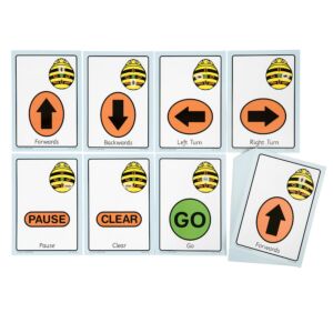Bee-Bot & Blue-Bot sekvenční karty A5