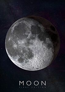 Curiscope – plakát Měsíc s rozšířenou realitou
