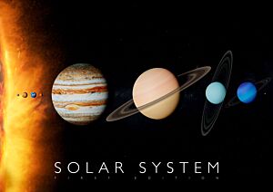 Curiscope – plakát Solární systém s rozšířenou realitou